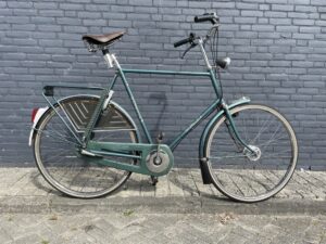 Gazelle Solide Groen Glans Heren