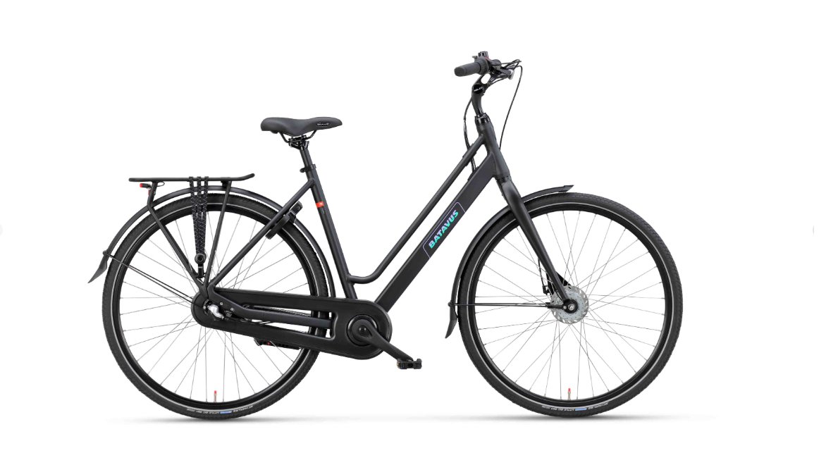 Batavus FONK 7 Zwart Mat Dames - Afbeelding 2