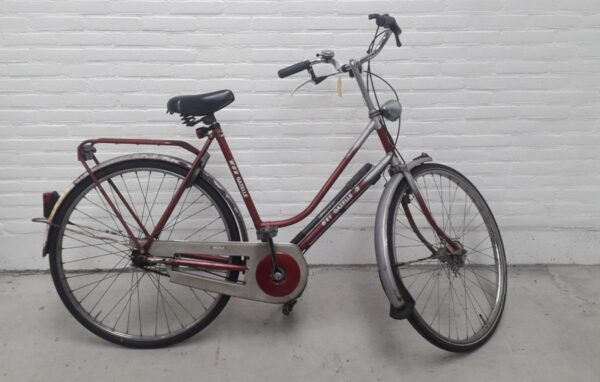 Gazelle PRIMEUR Rood Glans Dames