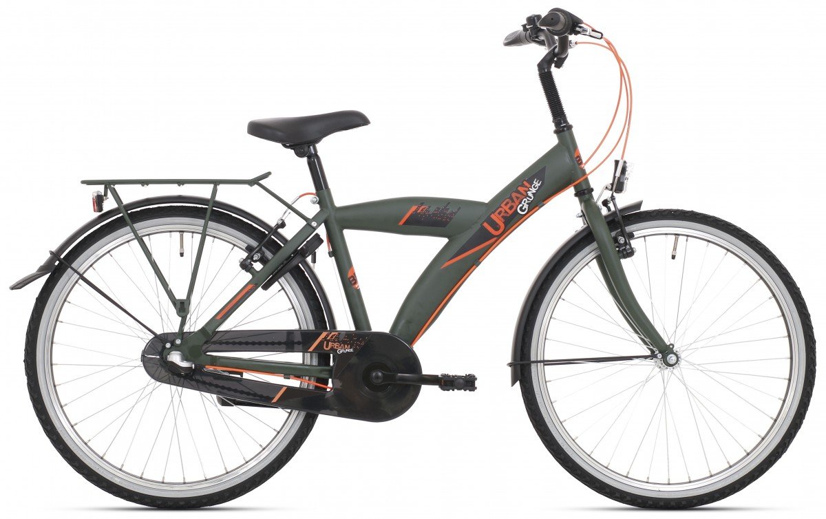 Bfk 24 City Urban jongens 3V mat kakhi groen - 2 Groen Mat Jongens