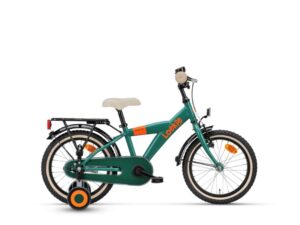 Loekie Booster Gents 16" Green Groen Jongens