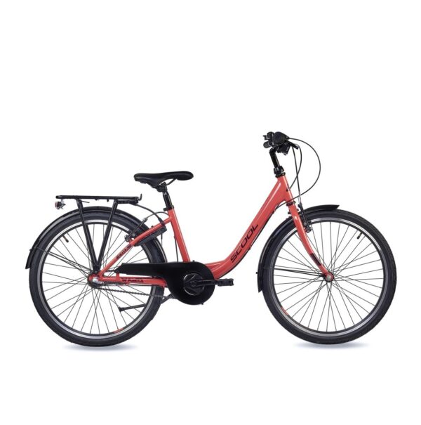 Scool chiX 24-N3 Coral/Dark Red