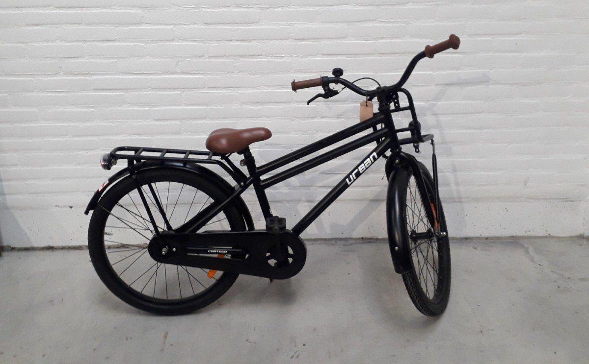 Cortega Urban Zwart Mat 22 Jongens