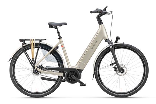 Batavus Finez E-Go Power Exclusiv Champagne Goud Glans Dames