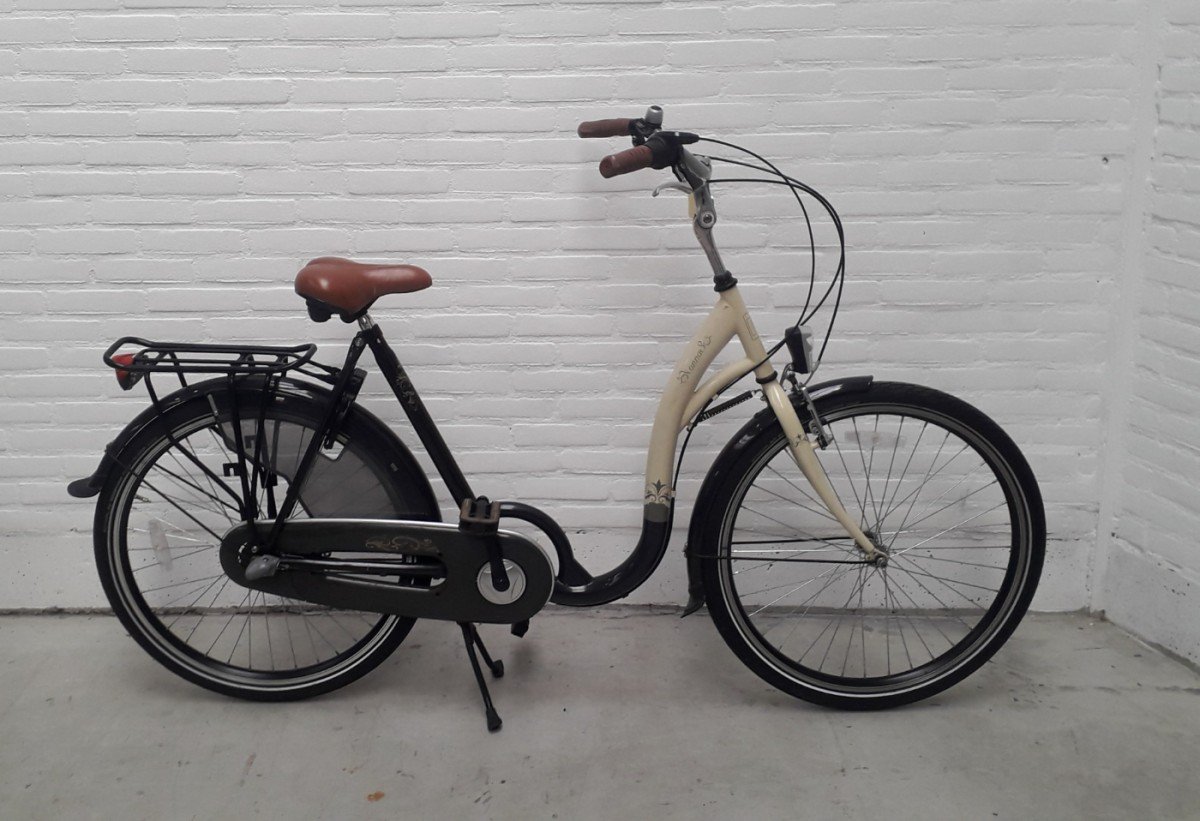 Redy Nonna Geel/ Zwart Glans Dames