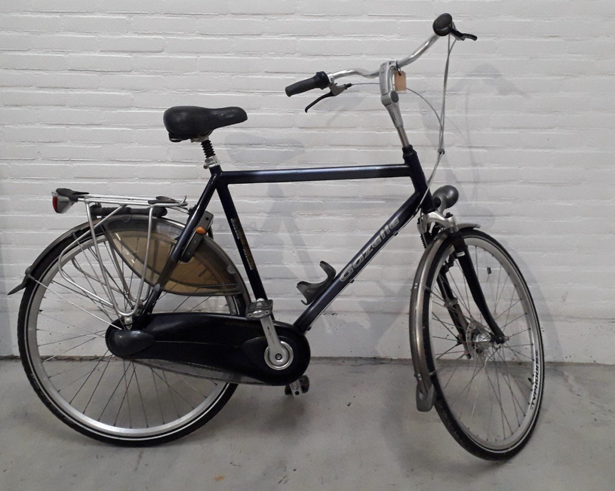 Gazelle Davos Blauw Glans