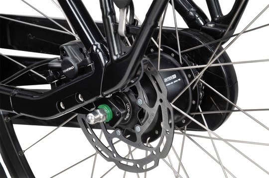 Batavus Finez E-Go Power N8 Zwart Glans Lageinstap - Afbeelding 8