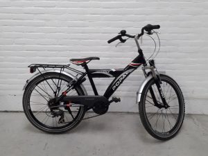 Popal X-1957 Zwart Glans Jongens