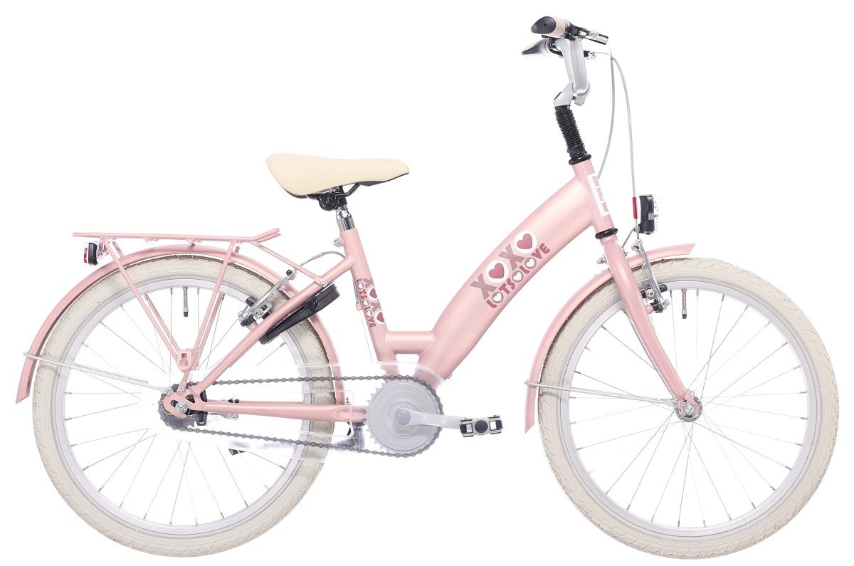 Bikefun Lots of Love Mat Roze 20 Meisjes - Afbeelding 2