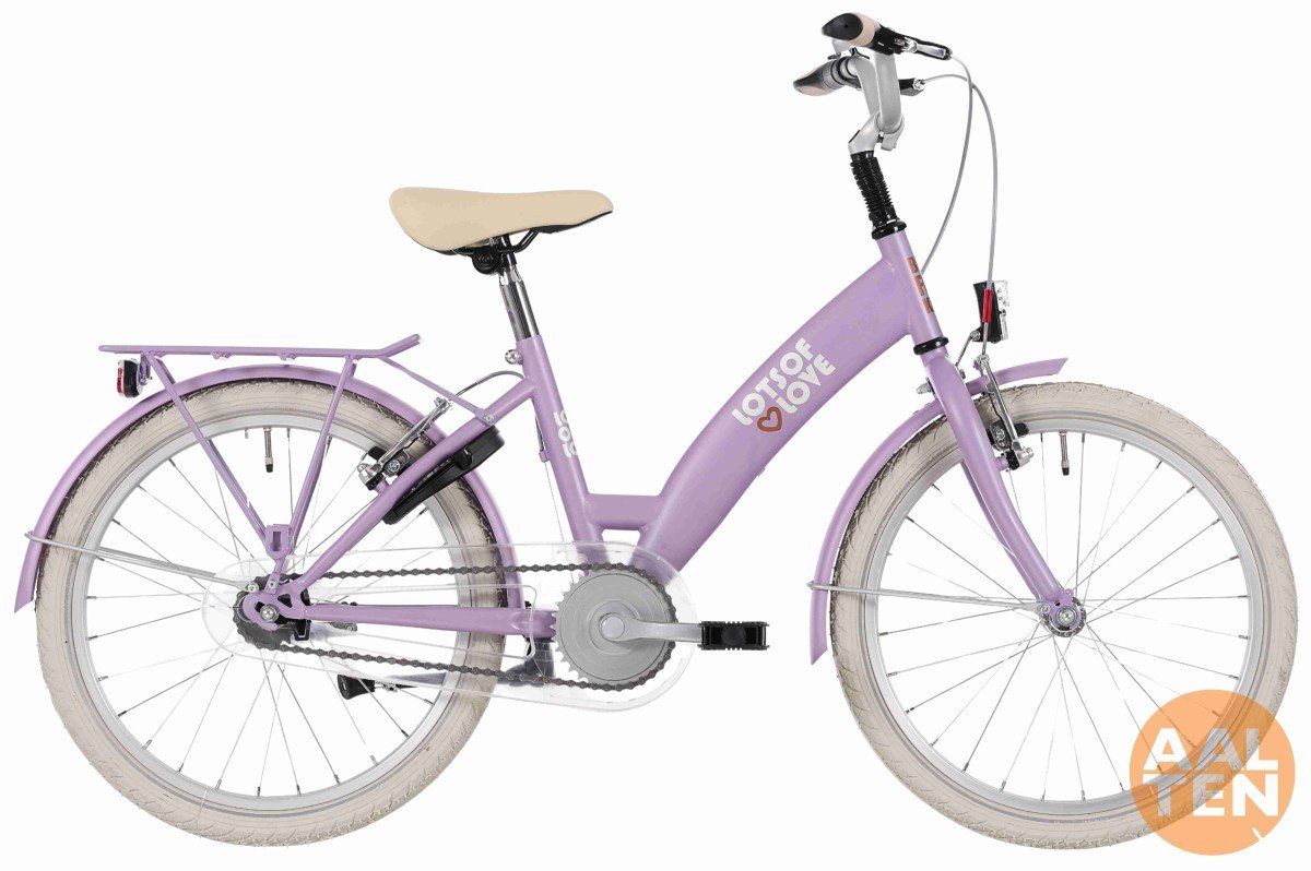 Bikefun Lots of Love Lila/ Violet 20 Meisjes