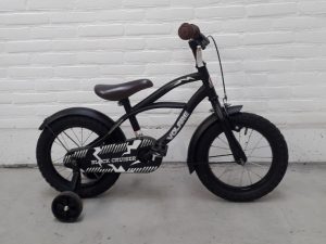 Volare Cruiser 14" Zwart Mat Jongens