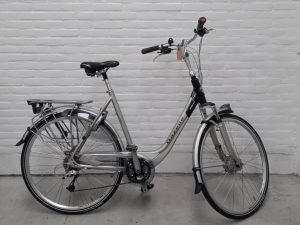 Gazelle Medeo Zilver Grijs Glans Dames