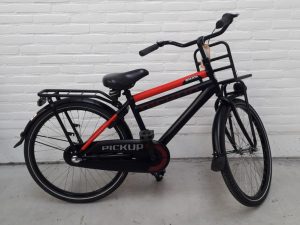 Sparta Pick Up Zwart/ Rood Mat Jongens