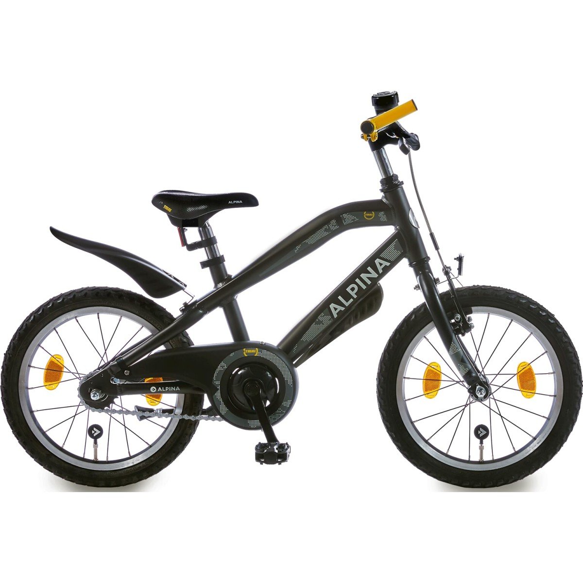 Alpina Trial Space Black Matt 16 Jongens - Afbeelding 2