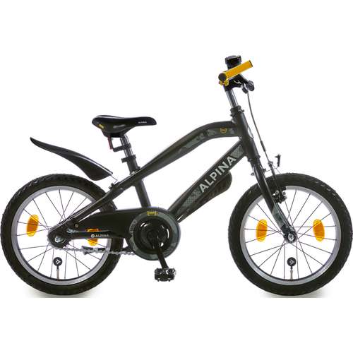 Alpina Trial Space Black Matt 16 Jongens