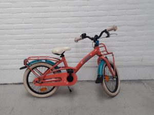 Loekie Prinses 16" Pink Roze-turquoise Meisjes