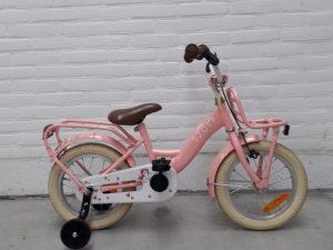 Sjoef Meisjesfiets Roze Glans 14 Meisjes