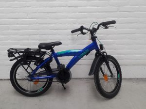 Loekie Snake Blauw Glans 18 Jongens