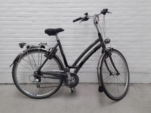Gazelle Medeo Grijs Glans Dames