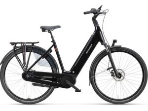 Batavus Finez E-Go Power N8 Zwart Glans Lageinstap