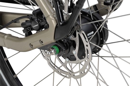 Batavus Finez E-Go Power Exclusiv Champagne Goud Glans Dames - Afbeelding 10