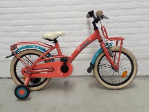 Loekie Prinses 16" Pink Roze-turquoise Meisjes