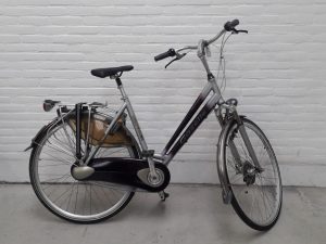 Gazelle Chamonix Zilver/ Paars Mat Dames