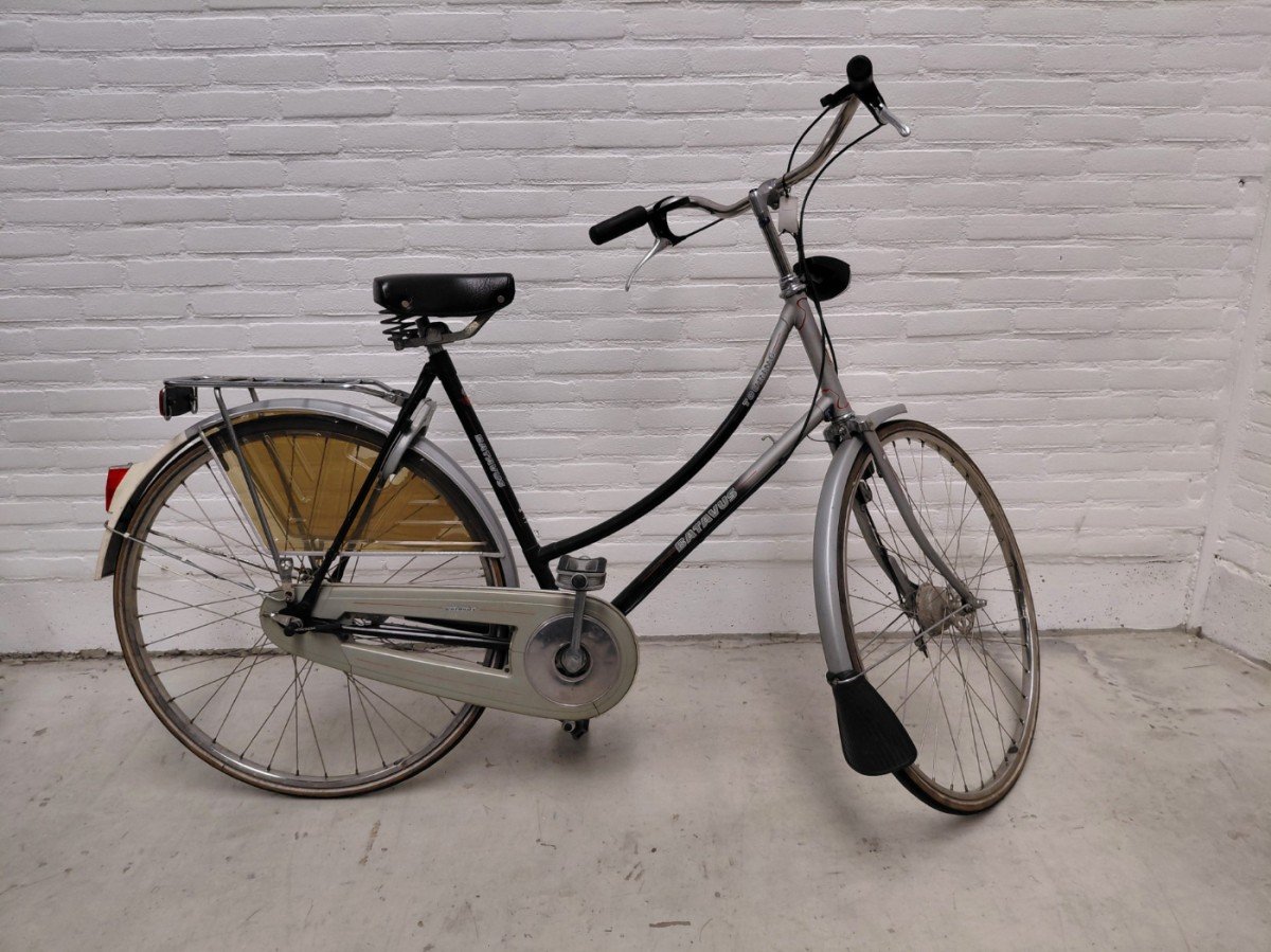 Batavus Touring Zwart/ Grijs Glans Dames