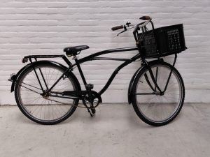 Beachcruiser Zwart Glans 26 Jongens