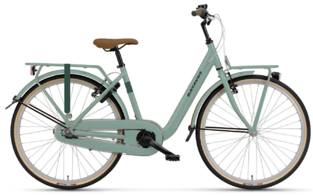 Batavus Star DR3 Turqoise 38/24 Turquoise Meisjes