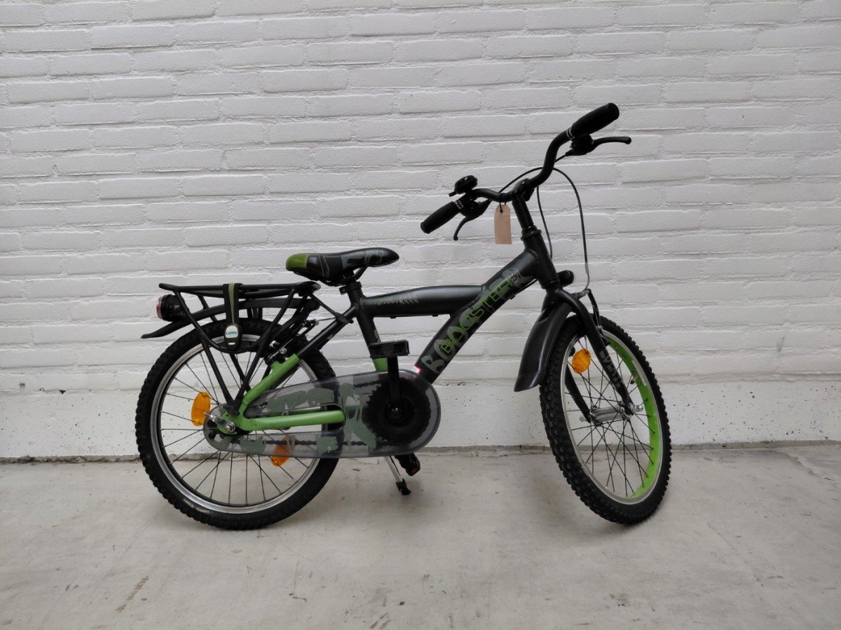Loekie Booster Grijs / Groen Mat 18 Jongens
