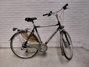 Gazelle Luzern Grijs/ Blauw Glans Heren