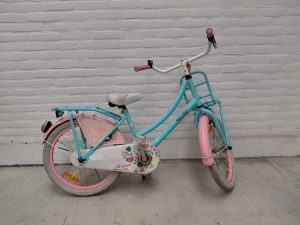 Volare Pick Up Blauw/ Roze Glans 20 Meisjes