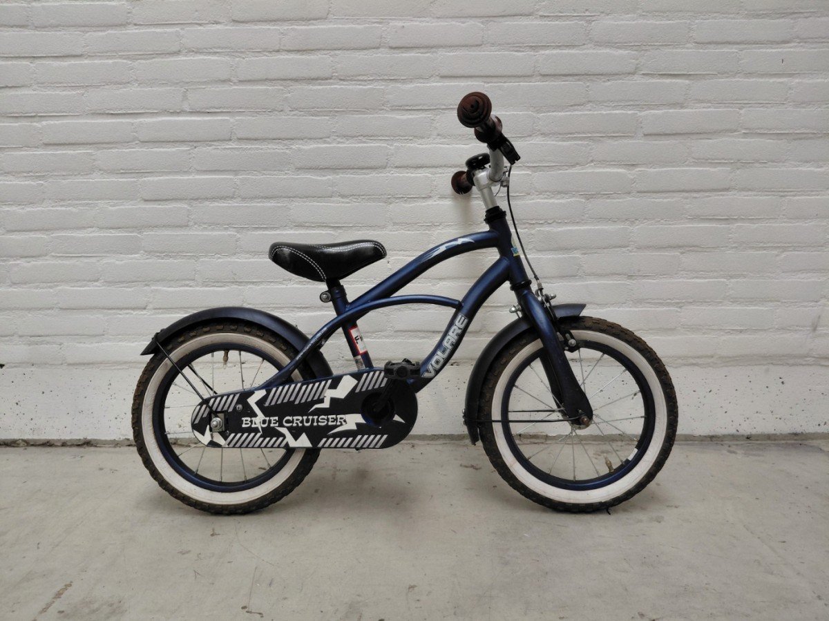Volare Cruiser Blauw Mat 14 Jongens