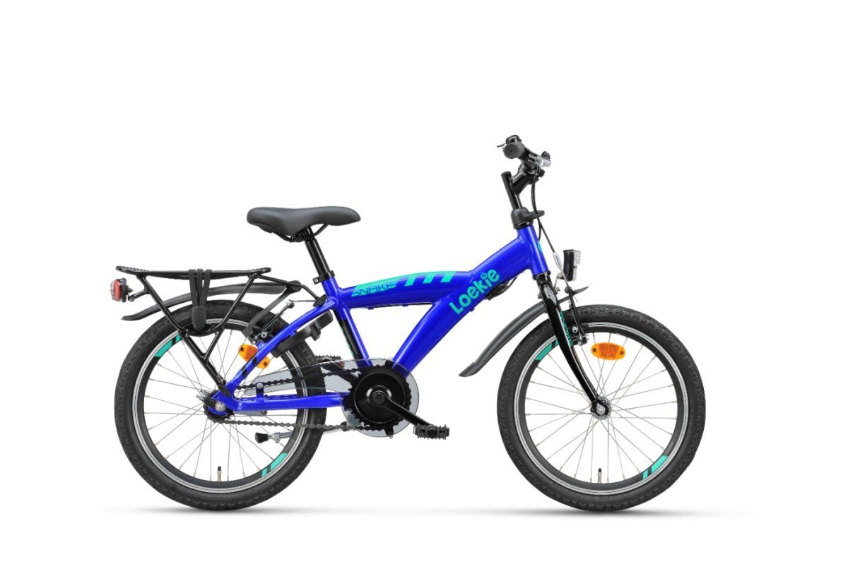 Loekie Snake 18" Cobalt Blauw Jongens