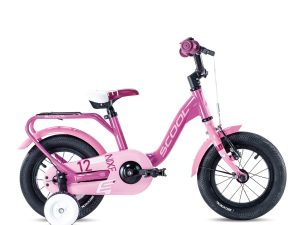 Scool niXe 12 Zoll 1-Gang Pink/Baby Pink Meisjes