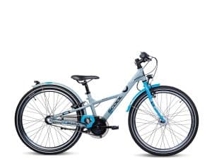 Scool XXlite 24 Inch 3-Speed Grey/Blue Jongens