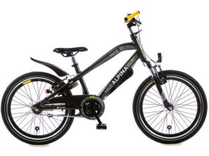 Alpina Trial Space Black Matt 20 Jongens
