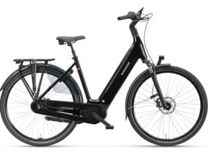 Batavus Finez E-Go Power N8 Zwart Glans Lageinstap