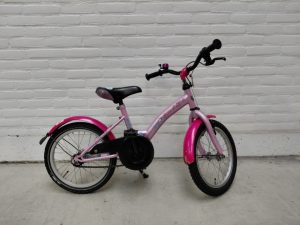Butterflygirl meisjesfiets Roze Glans 16 Meisjes